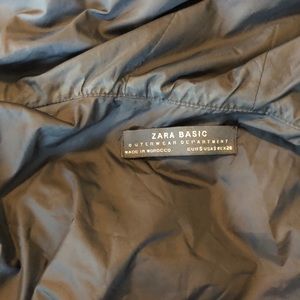 Zara raincoat poncho